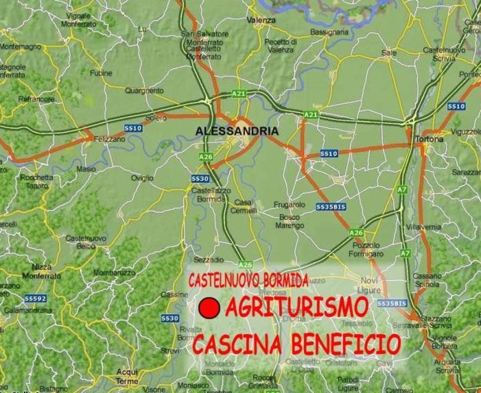 Cascina Beneficio Villa Castelnuovo Bormida Exteriör bild